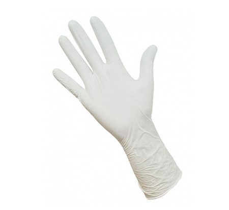 Перчатки нитриловые белые 1 шт.
