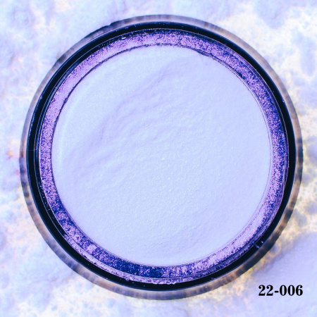 Металлический пигмент для втирки Hanami Синий жемчуг 2 гр.