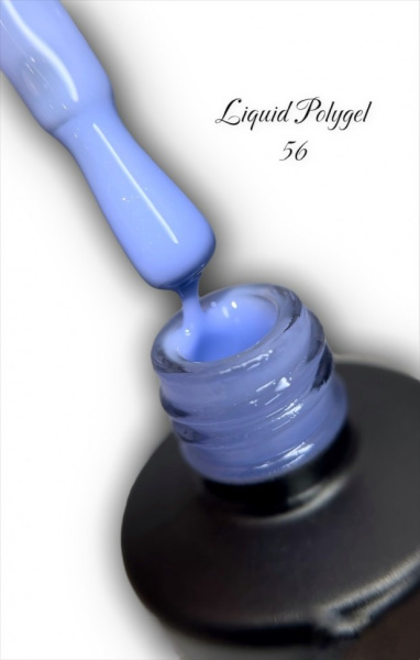 Гель Royal-gel "Полигель LIQUID" в бутылке для укрепления и наращивания 5 мл. GPGS56 