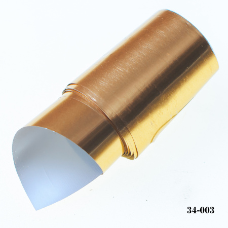 Фольга для литья Hanami матовая, медное золото 1 м.