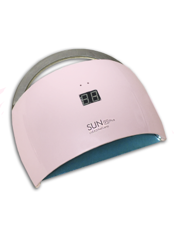 Светодиодная лампа для маникюра  UV/LED SUN 9 S Plus 36W розовая с ручкой