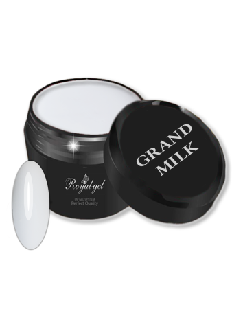 "GRAND MILK"  гель для наращивания ногтей молочный Royal-gel  50 мл.
