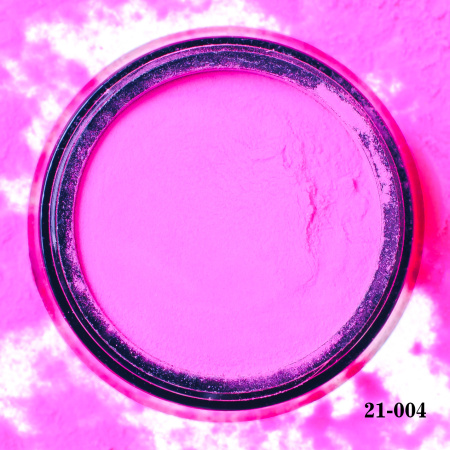 Акриловая пудра Hanami однотонная, розовый неон 2 гр.