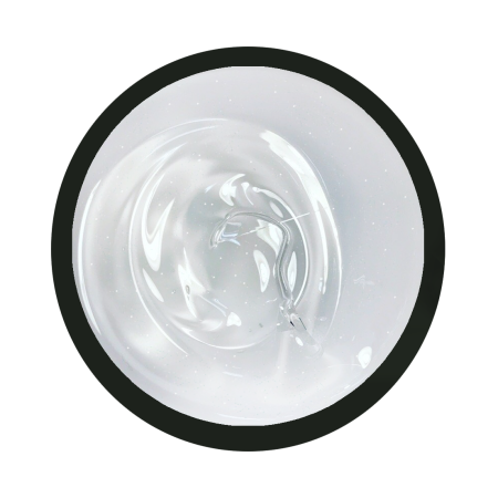 DIAMOND CLEAR" гель для наращивания ногтей прозрачный с глиттером Royal-gel  250 гр.